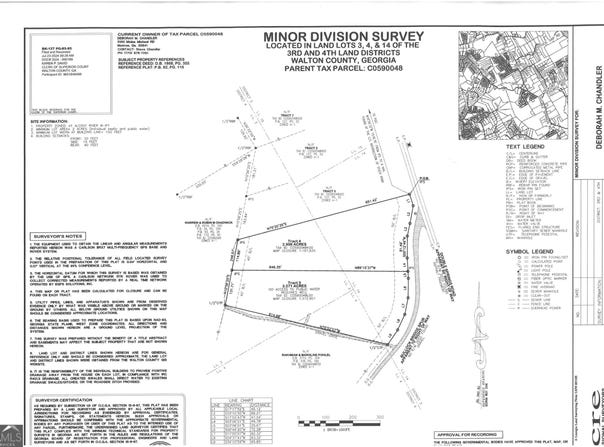 2.9ac. Bullock Bridge, Monroe, GA 30656