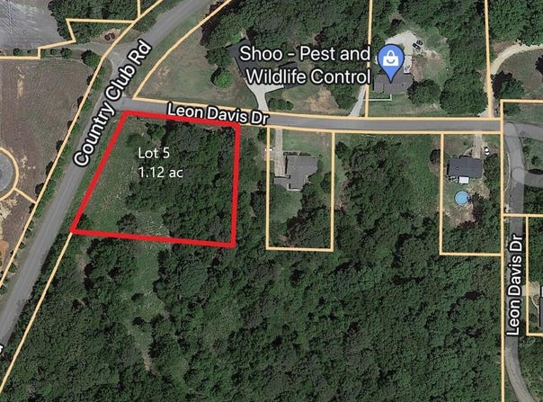Leon Davis Dr lot: 5, Fulton, MS 38843