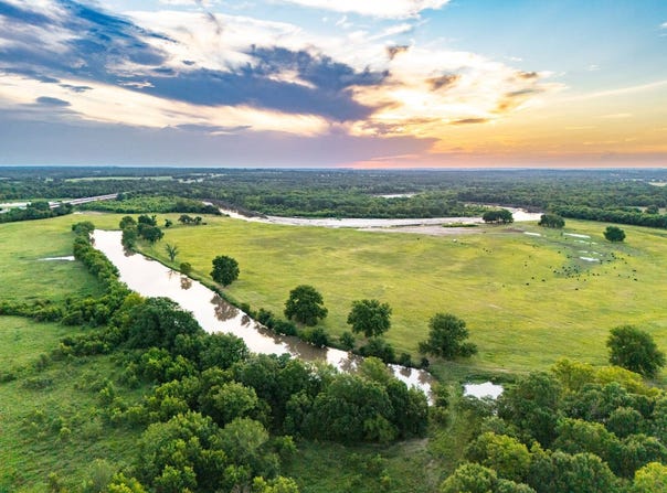 000 E 1130 Rd-411.75 acers, Okemah, OK 74859