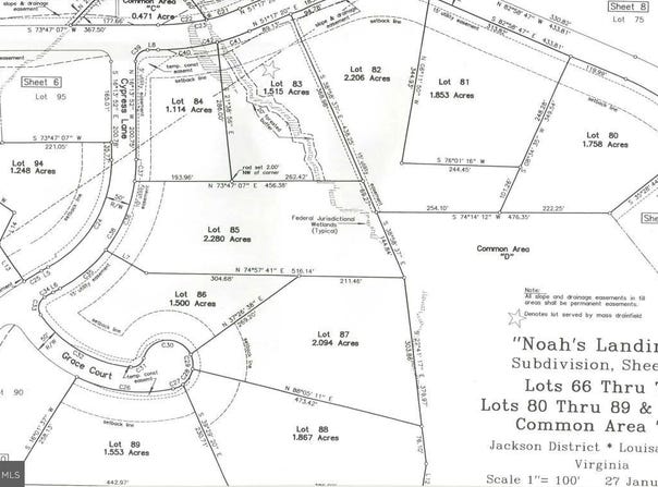 Lot 84 NOAH'S LANDING DRIVE, BUMPASS, VA 23024