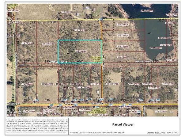 Wildwood Ave, Nevis, MN 56467
