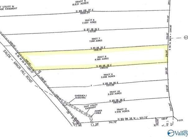 Lot 8 Salem Minor Hill Road, Lester, AL 35647