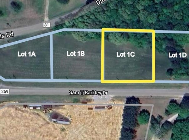 Lot 1C Sam T Barkley Dr, New Albany, MS 38652