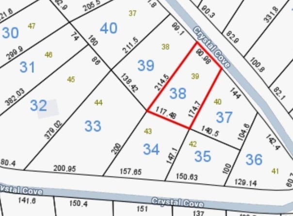Lot 39 CRYSTAL COVE, WEDOWEE, AL 36278