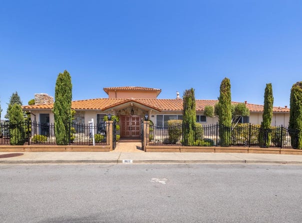 1822 Sebastian DR, BURLINGAME, CA 94010