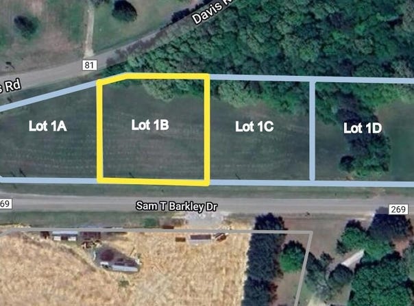 Lot 1B Sam T Barkley Dr, New Albany, MS 38652