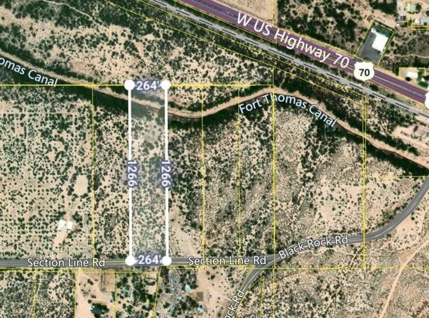 TBD W Hinton Rd, Fort Thomas, AZ 85536