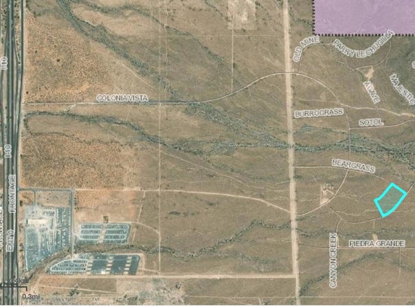 11 COLONIA VISTA #6 LOT 3, Canutillo, TX 79835