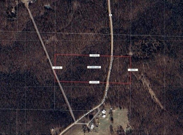 10 Acres French Town  RD, Camp, AR 72520