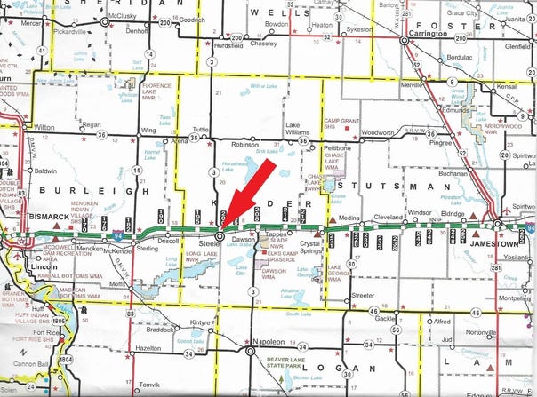 2591 38th Street Southeast, Steele, ND 58482