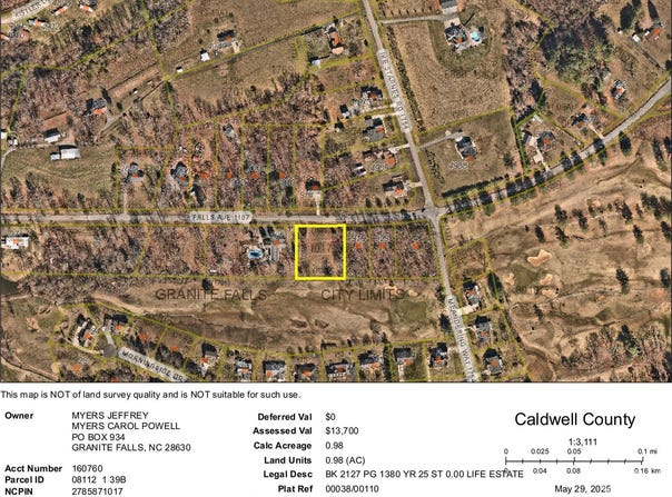 Falls Avenue, Granite Falls, NC 28630