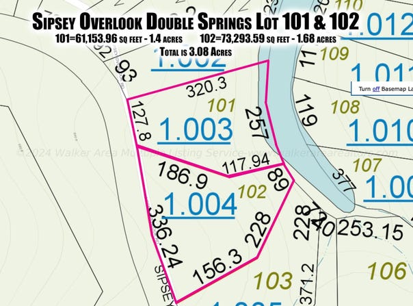 101 & 102 SIPSEY OVERLOOK, Double Springs, AL 35553