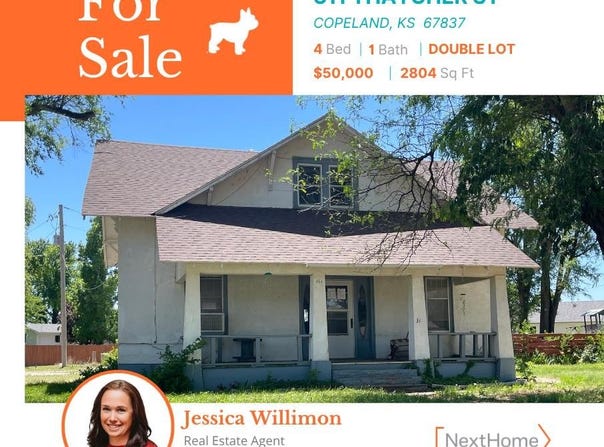 311 Thatcher Street, Copeland, KS 67837
