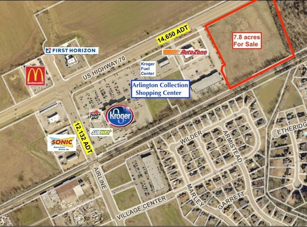 US 70 Hwy, Arlington, TN 38002