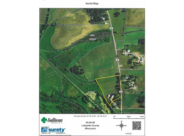 7841 HWY County M, WIOTA, WI 53504