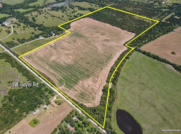 81.3+/- Acres SW Boyer Rd., Augusta, KS 67010