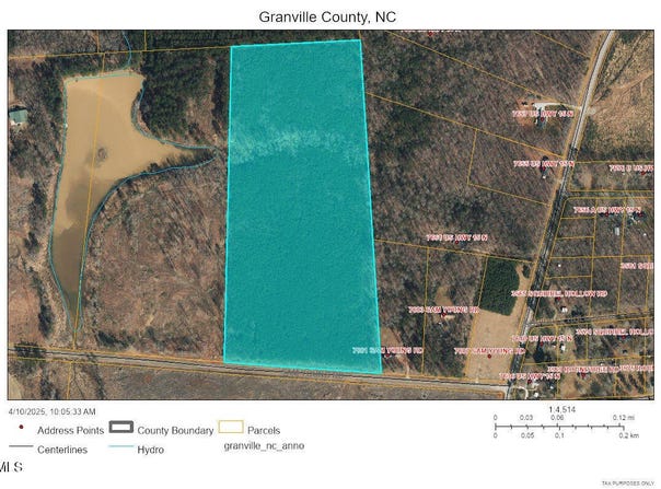. Sam Young Road, Oxford, NC 27565