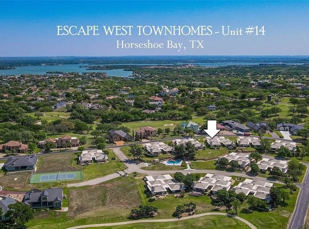 1406 Broken Hills Drive #14, Horseshoe Bay, TX 78657