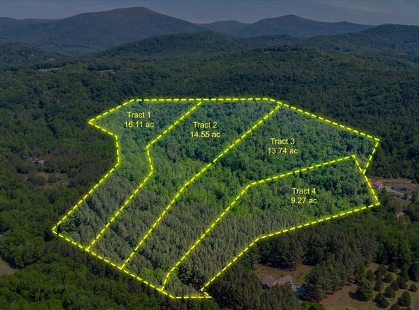 Tract 4 Foxfire Ln, Bedford, VA 24523