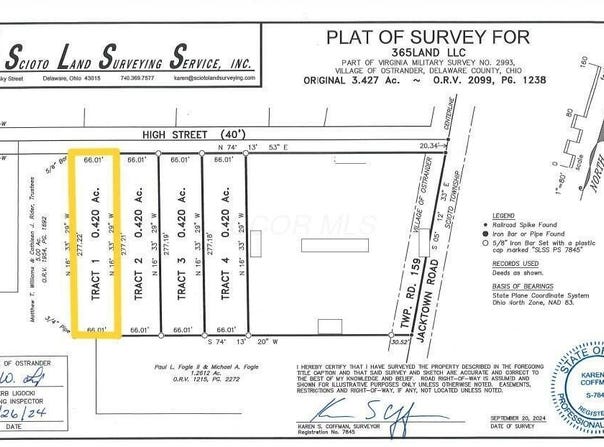 E High Street, Ostrander, OH 43061