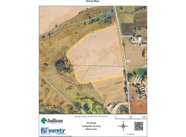 Parcel 3 County Hwy M, WIOTA, WI 53504