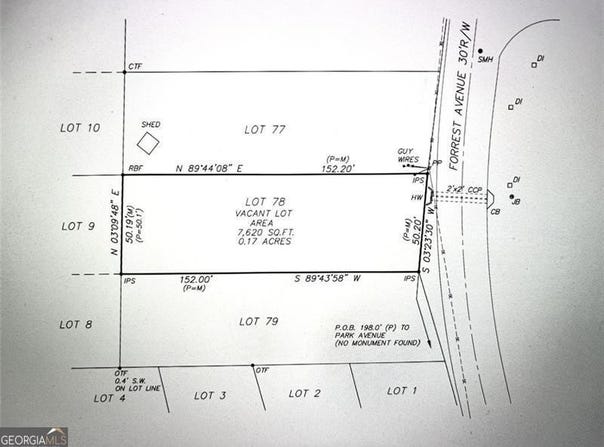 0 Forrest Avenue #78, Union City, GA 30291