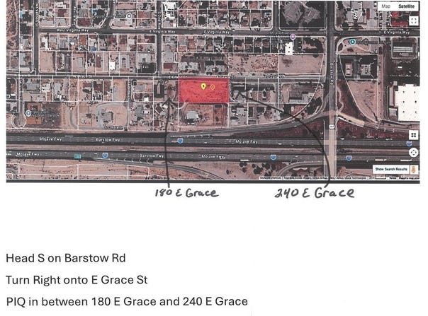 25 E Grace, Barstow, CA 92311