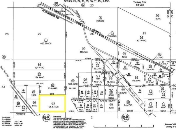 0 Hoober & Peterson, Calipatria, CA 92233