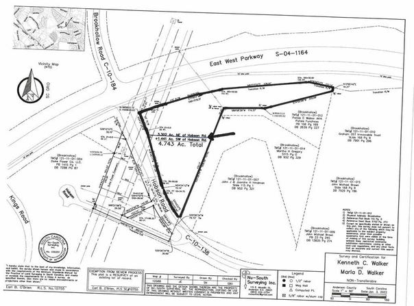 East West Parkway/Hobson Road, Anderson, SC 29621