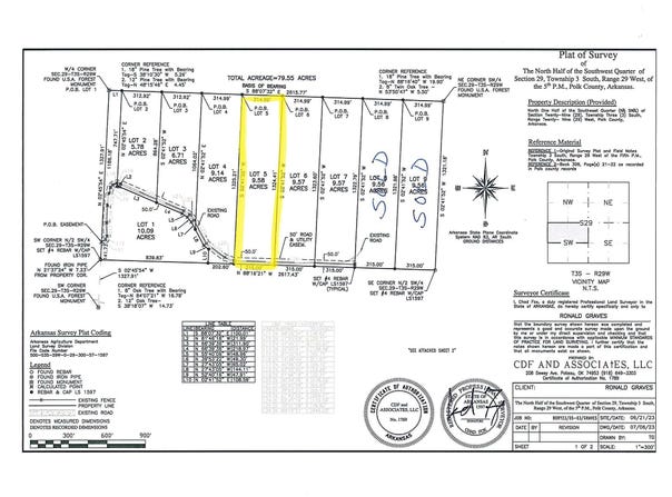 TBD Highway 375 East    (Lot 5), Mena, AR 71953