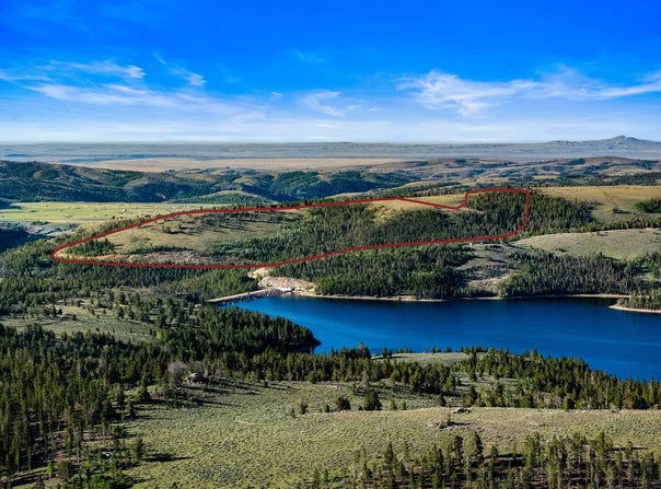 Tract 14  S Rock Creek Reservoir, Lander, WY 82520