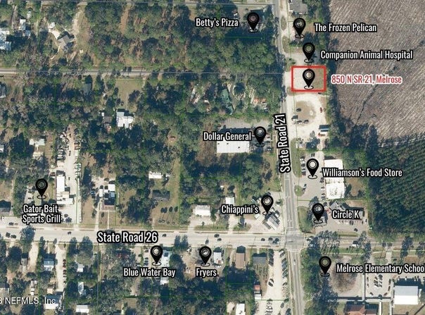 850 N STATE ROAD 21, Melrose, FL 32666
