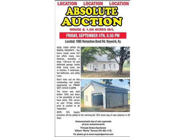 1085 Horseshoe Bend Rd, Raywick, KY 40060