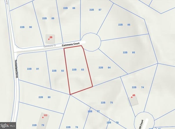 LOT 83 - COMMONS CT, MONTROSS, VA 22520
