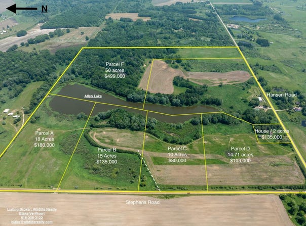 Parcel C N Stephens Road, Custer, MI 49405