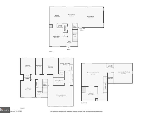 2203 COTTONWOOD LANE, CULPEPER, VA 22701
