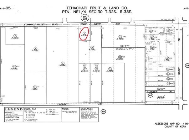 0 W Valley Boulevard, Tehachapi, CA 93561