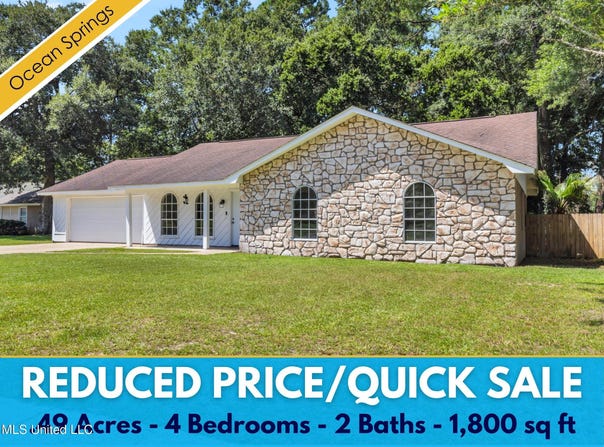 3411 Queen Elizabeth Drive, Ocean Springs, MS 39564