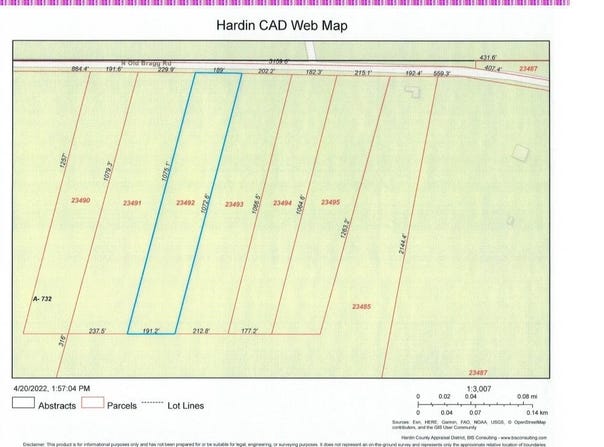 01 Old Bragg Road, Kountze, TX 77625