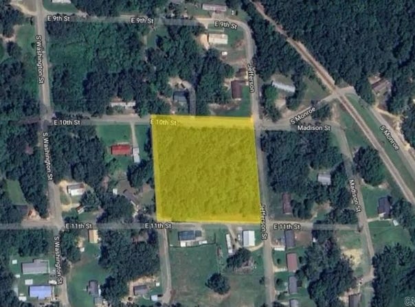 E 10th Street lot: 10-12, Fordyce, AR 71742