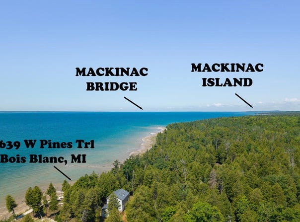 1639 W Pines Trail, Pointe Aux Pins, MI 49775