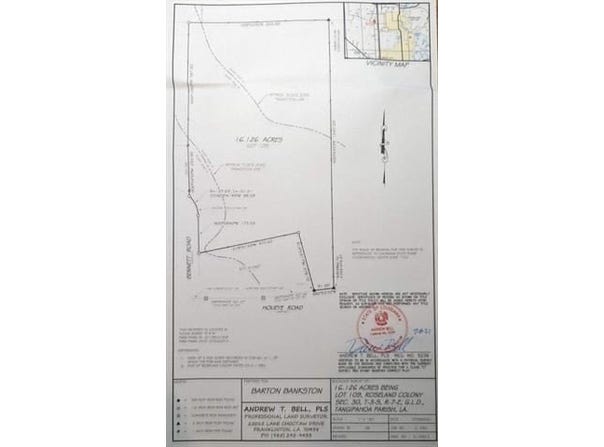 Bennett Road, Roseland, LA 70456