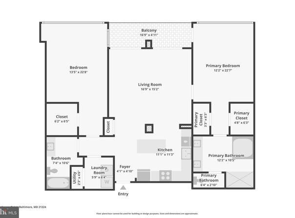 2772 LIGHTHOUSE POINT E, BALTIMORE, MD 21224