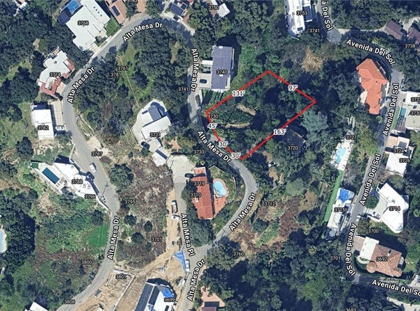 0 Alta Mesa Drive, Studio City, CA 91604