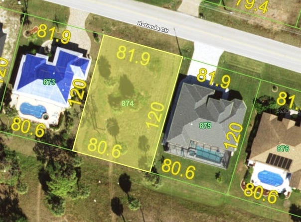 596 ROTONDA Circle, ROTONDA WEST, FL 33947