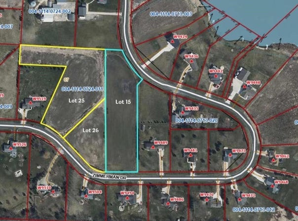 Lots 25,26 &15 Zimmerman Drive, Beaver Dam, WI 53916