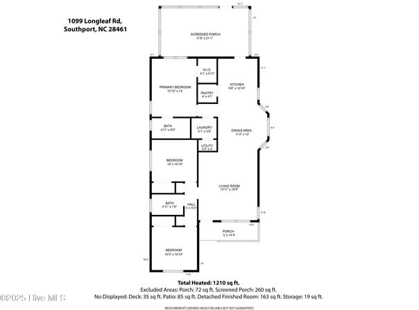 1099 Long Leaf Road, Southport, NC 28461