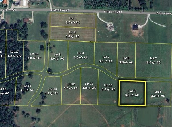E Theran Avenue lot: 9, Springfield, MO 65803