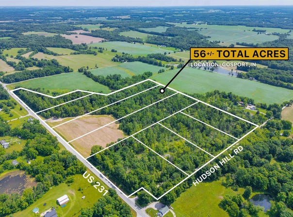 Tract 6 Hudson Hill Road, Gosport, IN 47460