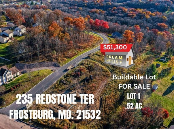 235 REDSTONE Terrace, FROSTBURG, MD 21532